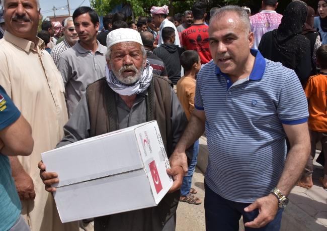 Türk Kızılayı'ndan Kerkük'te insani yardım